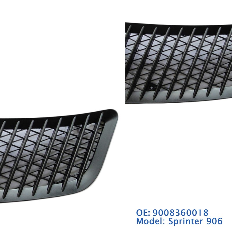 WXQP Hood Upper Vent Grille Chrome Trim Kit Left and