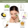 Rodillo De Masaje Facial De Jade Gua Sha Rejuvenece Kit
