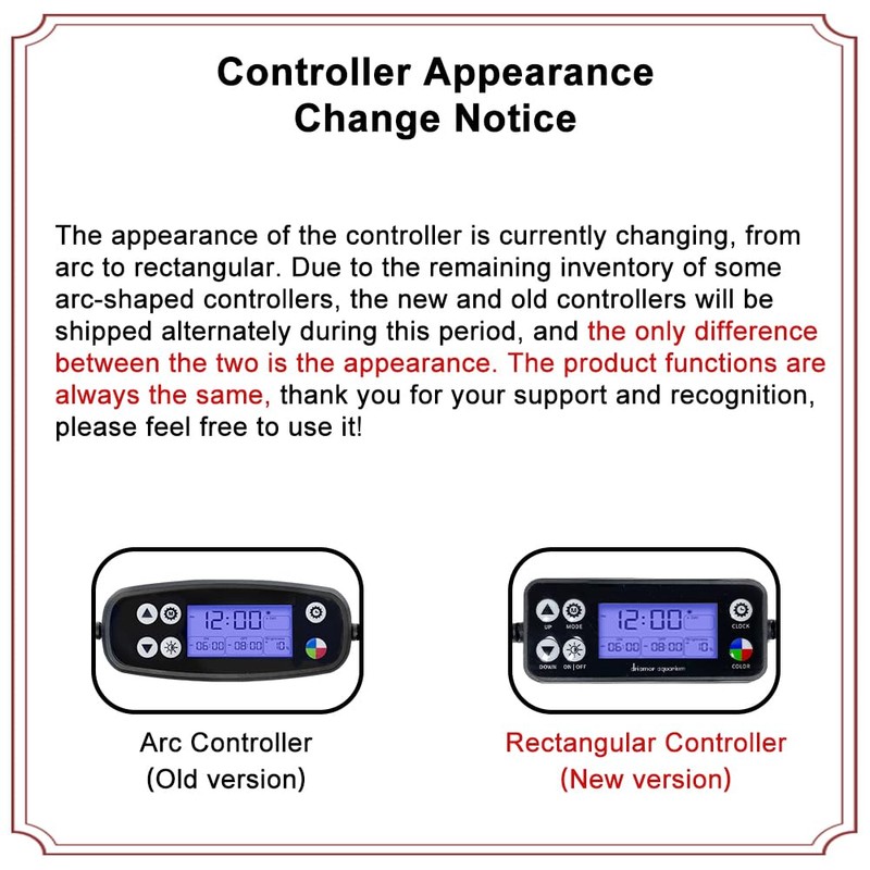 driamor Advanced Aquarium Light Programmable Fish Tank Light with Blue