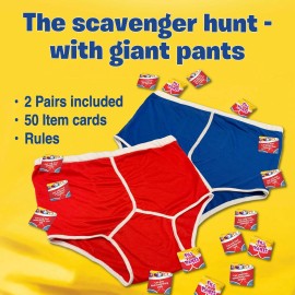 TOMY Fill Your Pants Game - Simple and Fast Paced Family Games for Kids and Adults