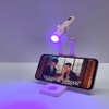 Ilima Mini UV Gel Nail Lamp Holder Set LED Straight Lamp, 1 Piece, Pink / 일리마 미니 UV 젤네일램프 거치대 세트 LED 일자형 램프, 1개, 핑크