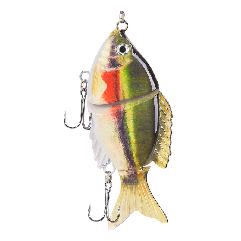1 pcs ABS Plastic Multi Sections Artificial Fishing Lure Bait