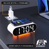 CSL - Digital Alarm Clock with Wireless Charging - Large