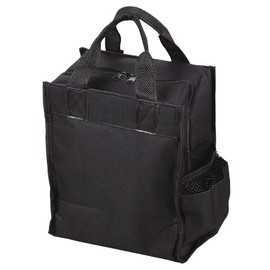 Pearl Metal Lunch Jar Bottle Bag, Black, 8.9 x 5.9 x 10.4 inches (22.5 x 15 x 26.5 cm) (Without Handle) Octas HB-3899