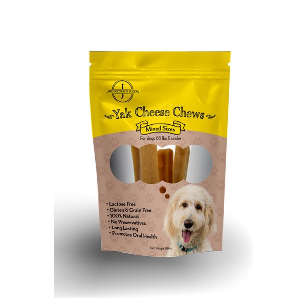 JAC's - Natural Yak Cheese Chew (Mixed) - 3 Large