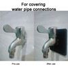YJFY Pack of 2 Split Wall Flange Rosettes Cover Heating