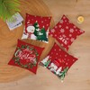 Christmas Pillow Covers 18x18 Set of 4 Velvet Christmas Pillow