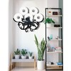 Metal Octopus Paper Holders,Funny Black Animals Paper Storage Holders Stand