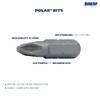 Polar Tools 4590-0086 Bitsset 1/4", 86 pcs