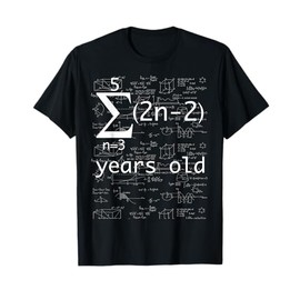 Funny Math Geek 18th Birthday, 18 Years Old Shirt Boy, Girl T-Shirt
