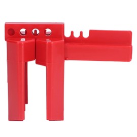 Valve Lock, Insulated PP Industrial Recycled Ball Valve Lockout Firm Adjustable Professional for 1/2in - 2 1/2in Diameter for DN8-DN50