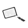 FUGEST Handheld Magnifier with 5x 48 LED Scale Loupe Light,