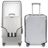 Bodyplus Suitcase Luggage Cover, Transparent Clear PVC Luggage Protector -