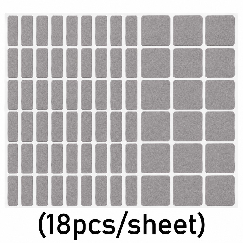 360-Piece Self-Adhesive Felt Furniture Pads for Floor Protection – Round