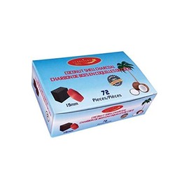 Starlight Coconut Shell charcoal Cubes 72 pc
