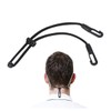 HX AURIZE Extra Long Mask Strap Extenders Adjustable Black 4