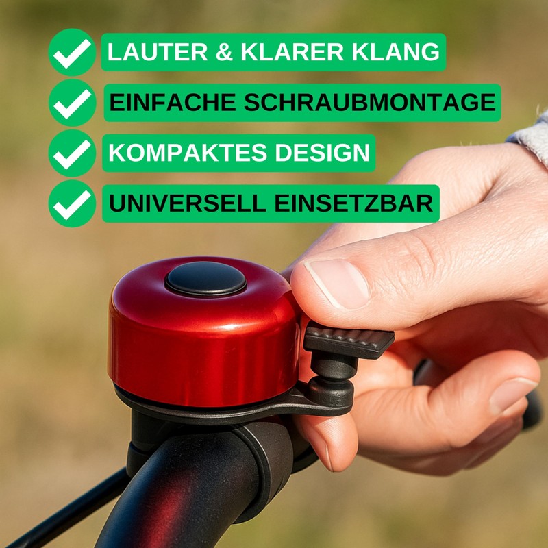 Your Day Mate Bicycle Bell, Selection, Loud and Clear, for