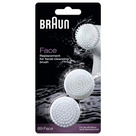 Braun Silk-épil Skin Spa facial cleansing brushes + Braun Facial Brush Refill - Pack of 2