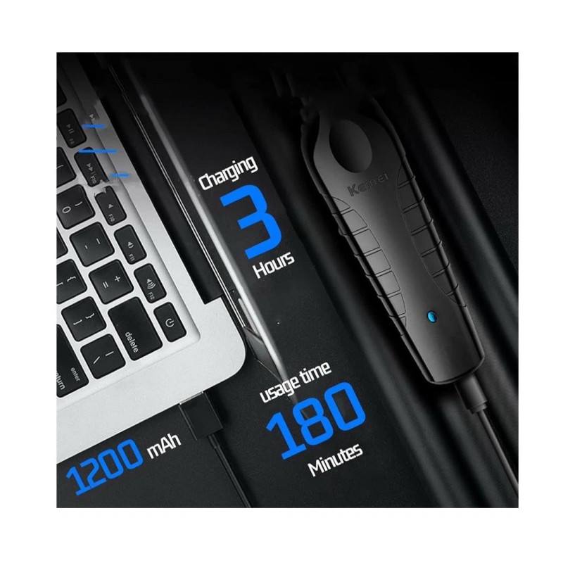 Unknown Professional Hair Clipper Hair Trimmer Beard Shaver Set for