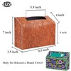 Hennaja Leather Cover for Disposable Paper Hand Towel Box, Compatible