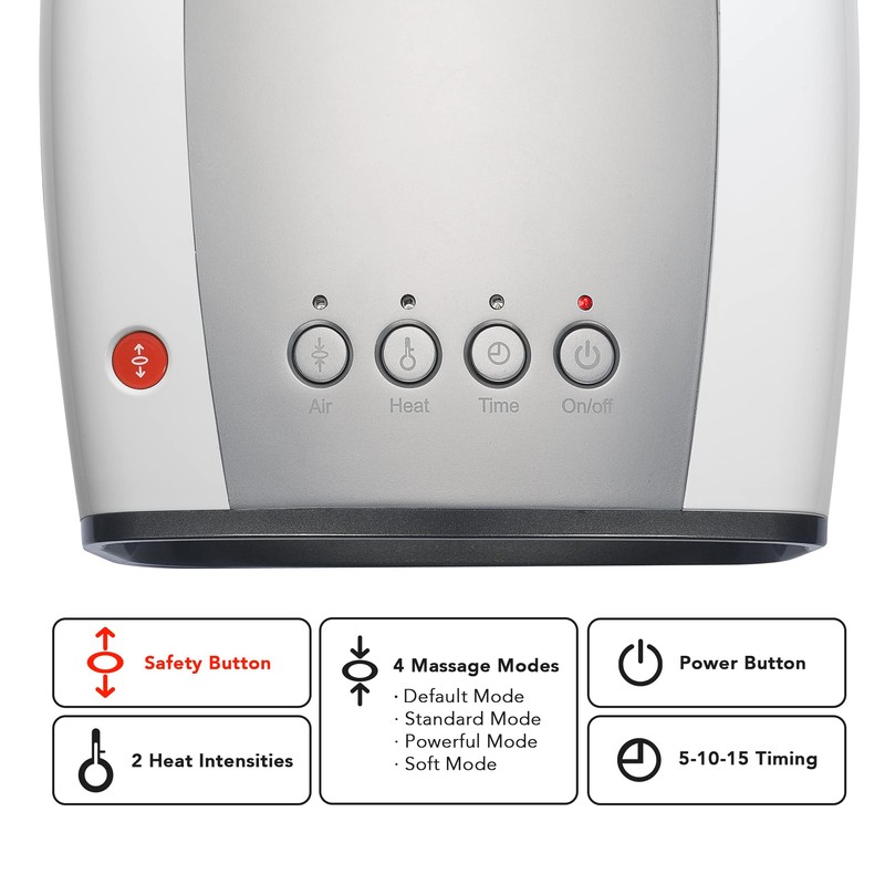 Breo iPalm520e Hand Massager with Heat and Compression, Cordless Electric