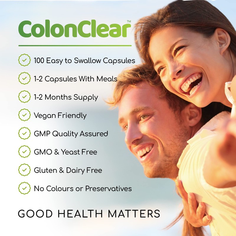 ColonClear - Colon Cleanse Detox - Aloe Vera Complex -