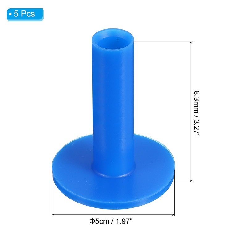 PATIKIL 3.27" Rubber Golf Tees, 5 Pack, Tall Practice Training