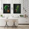 DICOFUN Polished White Marble PVC Mixed Metal Gold Herringbone Tile