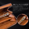 ACLUO Wallet, Men's Long Wallet, Tochigi Leather, Genuine Leather, Made