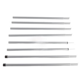 Outdoor Iron Canopy Porch Tent Beach Tents Tarp Cover Awning Upright Supporting Pole