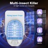 BAMMY Bug Zapper Indoor – Fly Trap Indoor Plug-in with