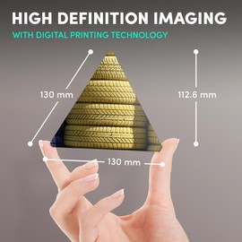 1 x Triangle Coaster - Race Track Tyres Racing Car Cork Backed MDF Glossy Tea Coffee Accessory #51840