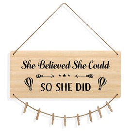 Inspirational Gifts For Women,Birthday Gifts For Women,Christmas Gifts,Thoughtful Gifts For Women,Wooden Plaques With Quotes,Decorations For Bedroom,Wall Hanging Decoration,Gifts For Her Motivational