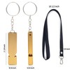 HOYUTNESS 120 dB Loud Emergency Survival Whistle with Lanyard -