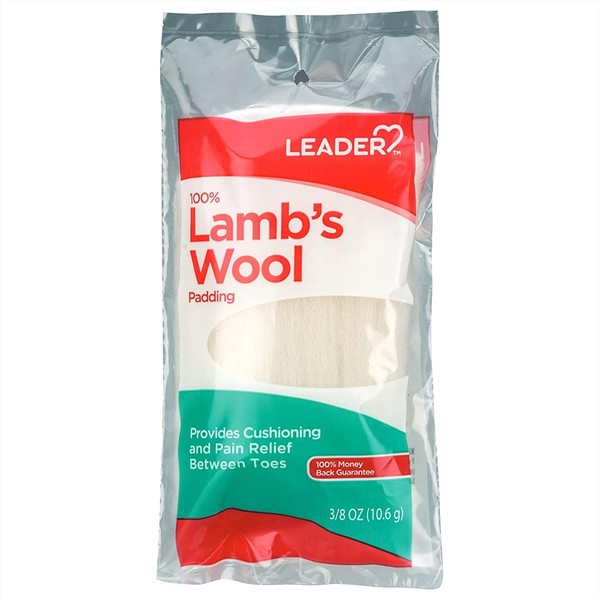 Leader Leader 100% Lambs Wool Padding, Provides Cushioning Comfort and