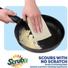SCRUBIT - 6 Scrub Sponges Kitchen by SCRUBIT, Multi-Purpose Scouring