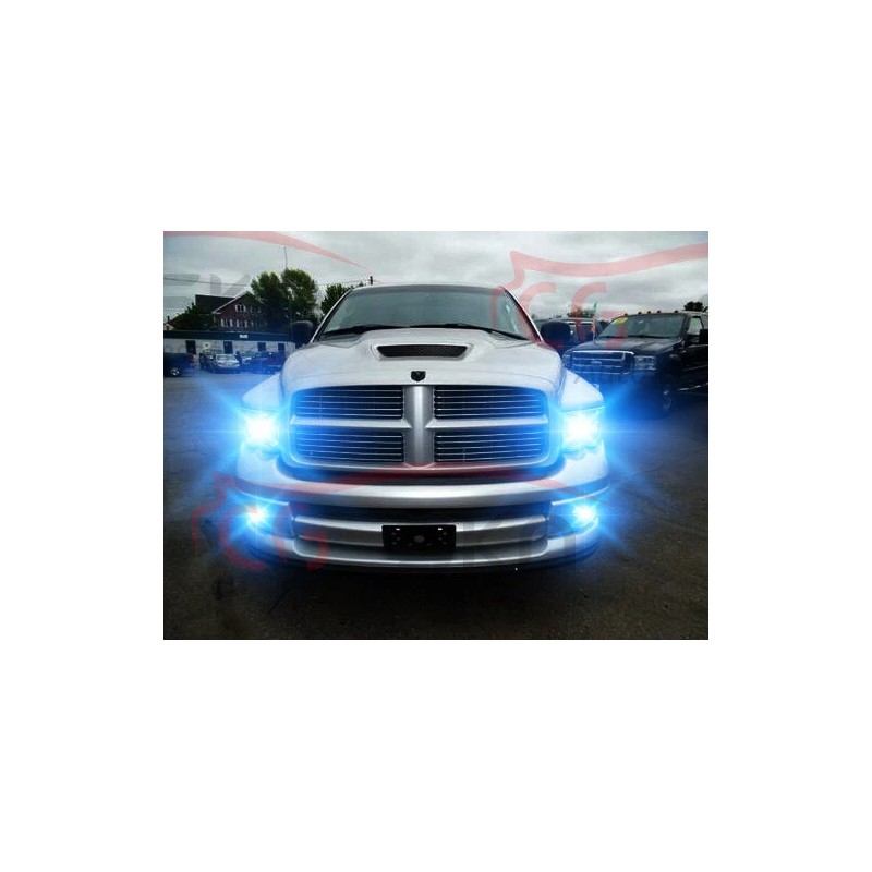 SHENKENUO For 02-05 Dodge Ram 1500 2500 3500 8000K 9007