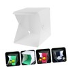 KICHOUSE Portable Photo Studio Box 20cm Led Light Box Mini
