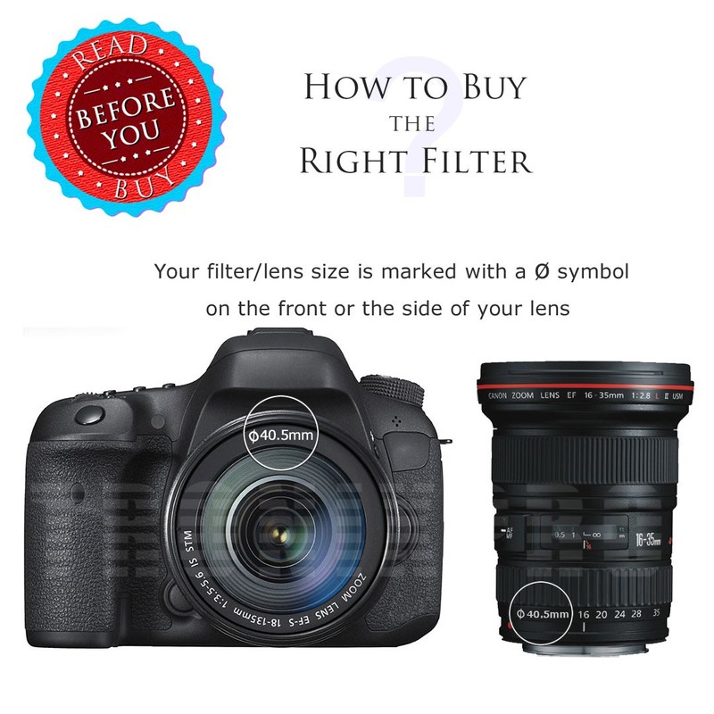 Tronixpro 40.5mm Pro Series High Resolution Polarized Filter + Microfiber