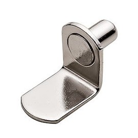 Shelf Support, Bracket-Style, Nickel, 1/4" (25)