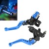1 Pair Adjustable Break and Clutch Levers, 7/8" Universal Motorcycle