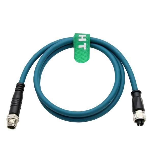 HangTon Machine Vision Sensor Encoder Reader Ethernet Cable, M12 8