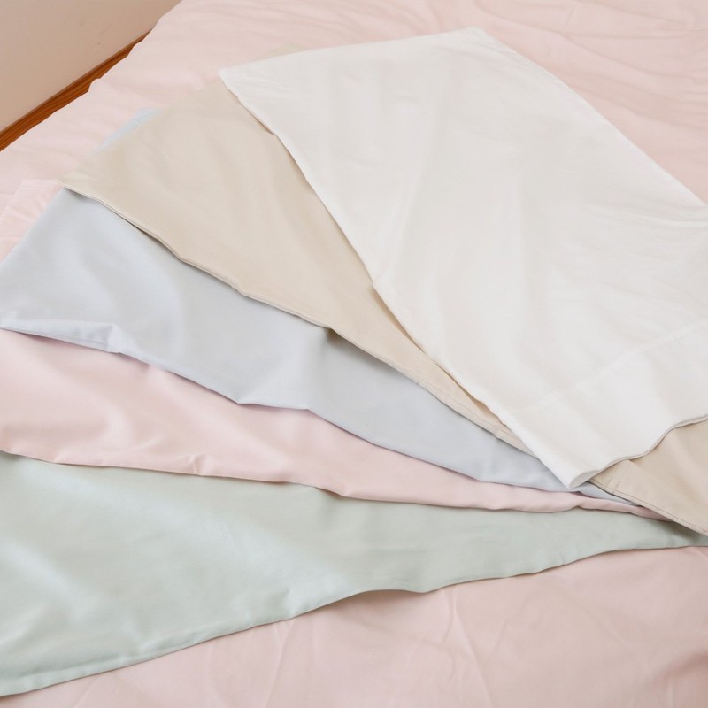 Showa Nishikawa SUYA-LAB Daily Satin Flat Sheet (Single, Green)