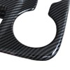 ruihe Carbon Fiber Pattern Car Gear Shift Knob Console Panel