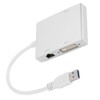 4 in 1 USB3.0 Adapter to VGA DVI HDMI LAN