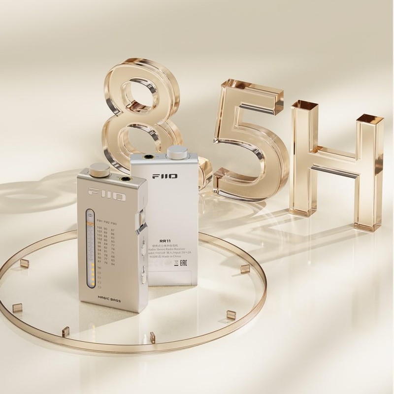 FIIO RR11 Gold FIO-RR11-G Portable FM Radio Amplifier