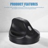 Nowkont 1 PC Car Fan Control Knob, Hard Plastic Multi-Function