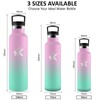 Stainless Steel Drinking Bottle, 1 Litre, BPA-Free, Water Bottle with