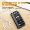 LEOTEC Small Pocket Radios, Battery Operated AM FM Radio, DBS