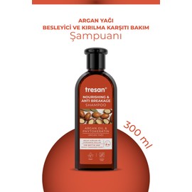 Tresan Besleyici ve Kırılma Karşıtı Bakım Şampuanı Argan Yağlı (300 ml)